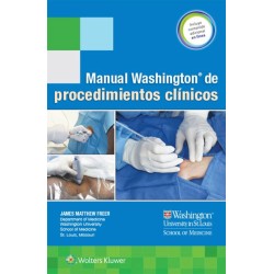 Manual Washington de procedimientos clínicos  9788416781256