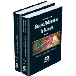 Cirugías Abdominales de Maingot. Tomos I -II.  Decimosegunda Edición